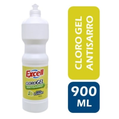 Cloro Gel Excell Limón 900ml