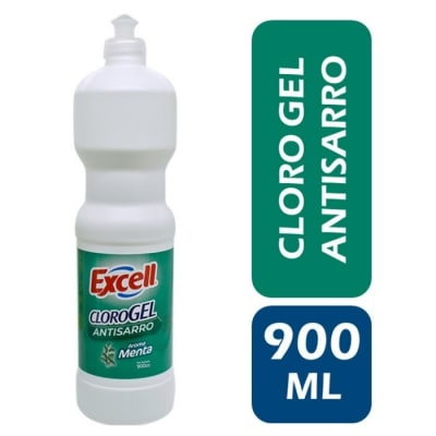 Cloro Gel Excell Menta 900ml