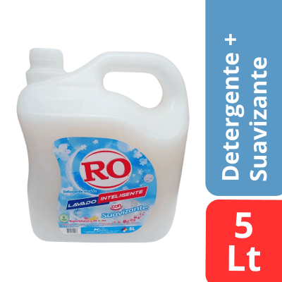 Detergente Liquido Con Suavizante Ro 5 Litros