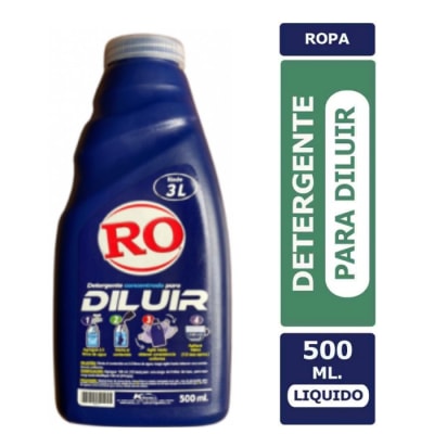 Detergente Ro Para Diluir 3 Litros