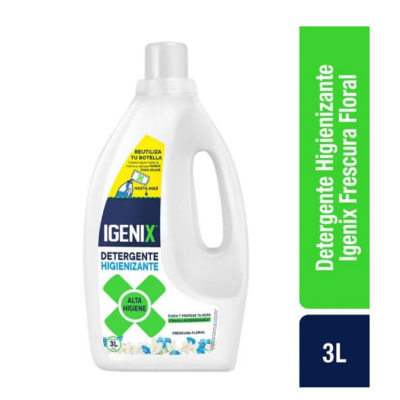 Detergente Líquido Igenix 3 Litros1