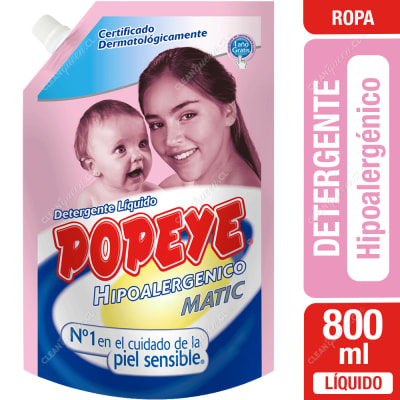 DETERGENTE LIQUIDO POPEYE 800GRAMOS