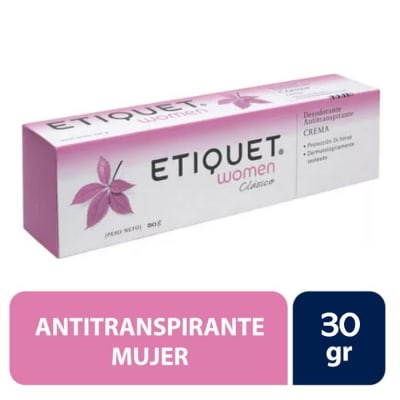 Desodorante Etiquet Woman Crema 30 Gr1