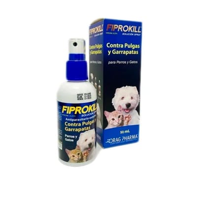 FIPROKILL SOLUCIÓN SPRAY PULGA Y GARRAPATAS 50ML1