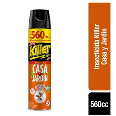 Insecticida Killer Casa Y Jardín 345 Gr