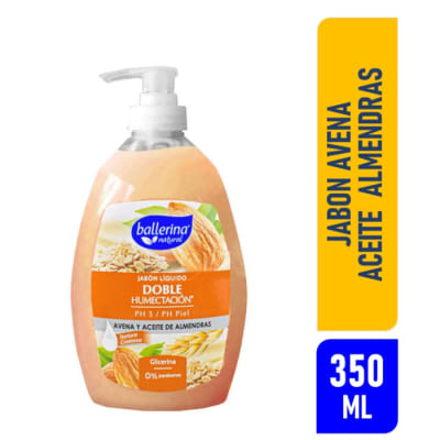 Jabón Ballerina Avena Y Aceites De Almendras 340ml1