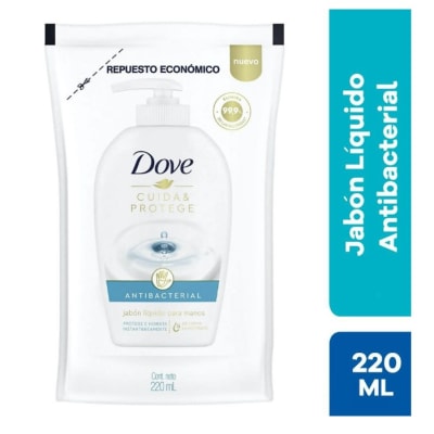 Jabón Líquido Dove Doypack Tradicional 220ml