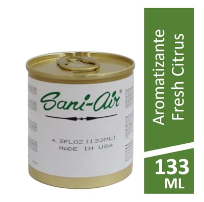 Lata Aromatizante Ambiental Sani-Air Fresh Citrus 133ml1
