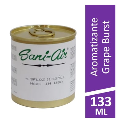 Lata Aromatizante Ambiental Sani-Air Grape Burst 133ml1