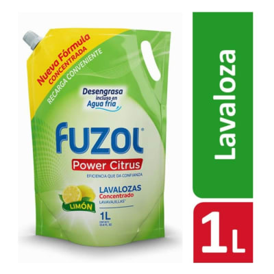 Lavaloza Fuzol Limón Recarga Doypack 1 Litro1