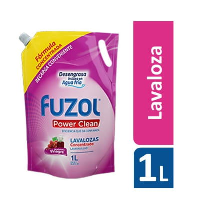 Lavaloza Fuzol Vinagre Recarga Doypack 1 Litro1