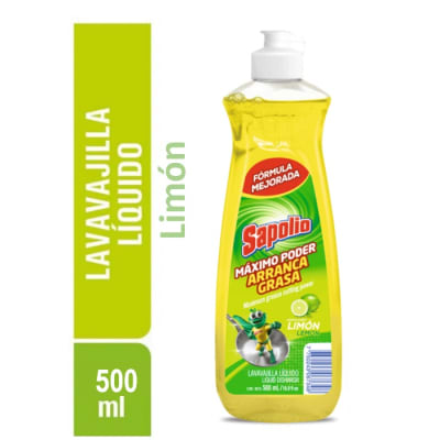 Lavaloza Sapolio Limón 500ml1