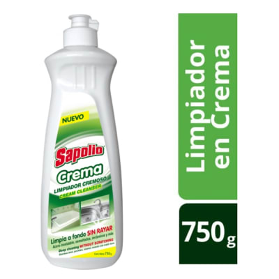 Limpiador Crema Sapolio 750 Gr