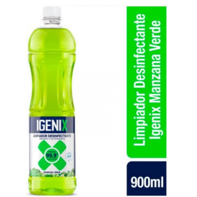 Limpia Piso Igenix Manzana Verde 900ml