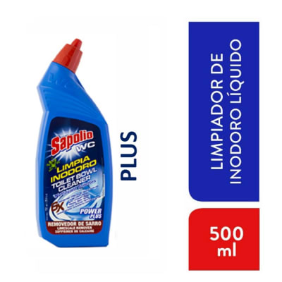 Limpia Inodoro Sapolio Azul Power Plus 500 Ml1
