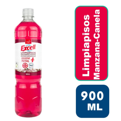 Limpia Piso Excell Manzana Canela 900ml
