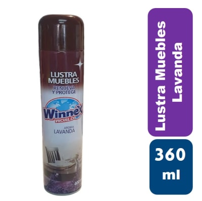 Lustra Mueble Spray Winnex 400ml Lavanda1
