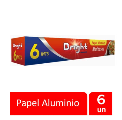 Papel Aluminio Bright 6 Metros1