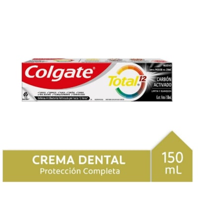 Pasta Dental Colgate Carbón Activo 150ml