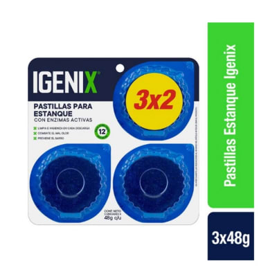 Pastillas Para Estanque Igenix 3x21