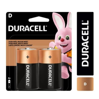Pilas Duracell D2 Grandes