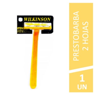 Prestobarba Amarilla 2 Hojas Wilkinson