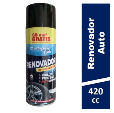 Renovador De Neumático Bright 420ml