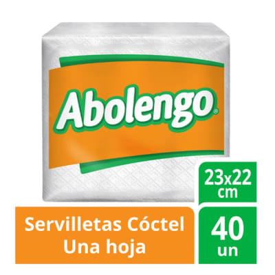 Servilleta Abolengo 40 Unidades, 23x22cm