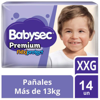 Pañal Babysec Talla XXG 14 Pañales