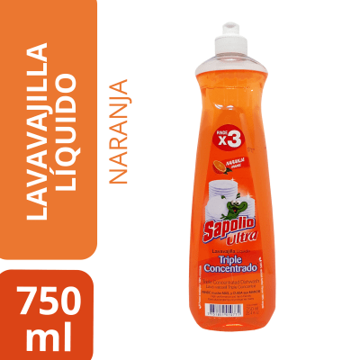 Lavaloza Sapolio Naranja 750ml1