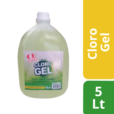 CLORO GEL BIDON 5 LITROS QU20001