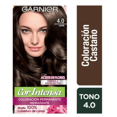 TINTURA GARNIER CASTAÑO N°4