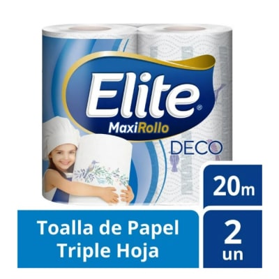 Toalla Elite Deco 2 Unidades 20 Metros