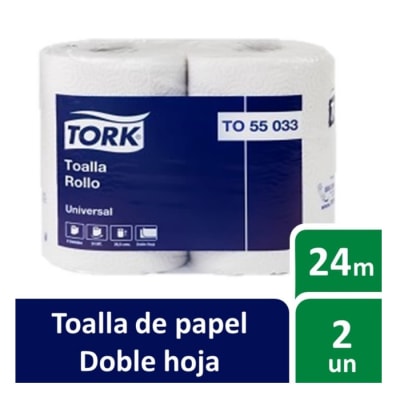 Toalla Tork 2 Unidades, 24 Metros