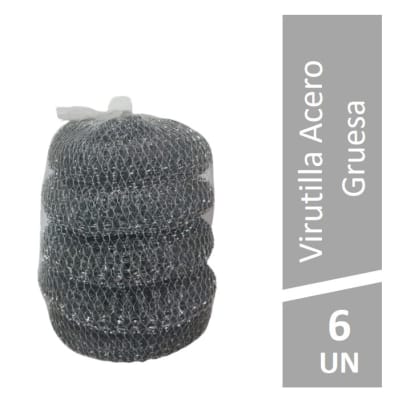 Virutilla Acero Gruesa X 5 Unidades