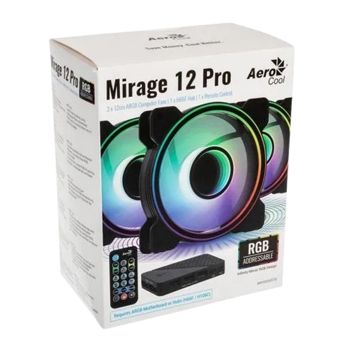 Dissipatore CPU Aerocool MIRAGEL120 - Raffreddamento Liquido ARGB, Ventola 12cm, TDP 200W, Nero - Foto 11