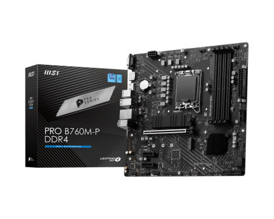 PLACA MSI PRO B760M-P MICRO ATX LGA 1700 DDR41