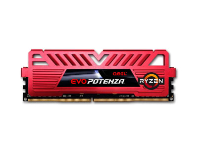 MEMORIA RAM GEIL EVO POTENZA 8GB 3200MHZ DDR4 ROJO1