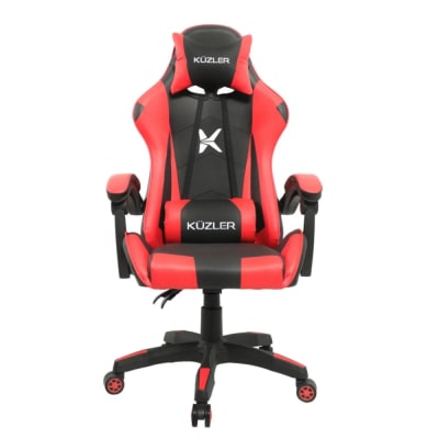 SILLA GAMER KUZ0272BLK ROJO1