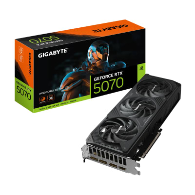 TARJETA DE VIDEO GIGABYTE RTX 5070 WINDFORCE 3F OC SFF 12GB GDDR71
