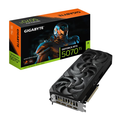 TARJETA DE VIDEO GIGABYTE RTX 5070TI WINDFORCE 3F OC SFF 16GB GDDR71