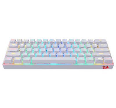 TECLADO MECANICO REDRAGON DRACONIC K530W-RGB BLUETOOTH (SW-MARRON) BLANCO