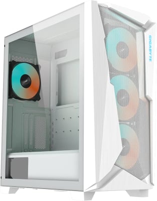 CASE GAMER GIGABYTE C301 GLASS ARGB V2 | WHITE | 4 FANS1