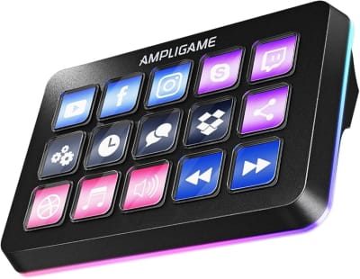 STREAM DECK FIFINE D6 15 KEYS NEGRO