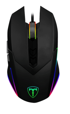 MOUSE T-DAGGER LIEUTENANT RGB 7 BOTONES 12400DPI NEGRO