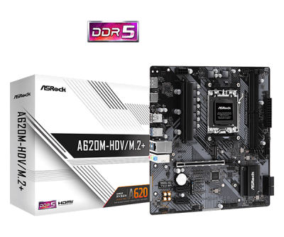 PLACA MADRE ASROCK A620M-HDV/M.2 MATX AM5 DDR51