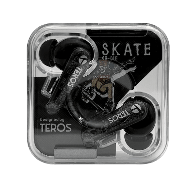 AURICULARES TEROS TE-8072N BLUETOOTH TWS NEGRO