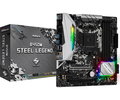 PLACA ASROCK B450M STEEL LEGEND1