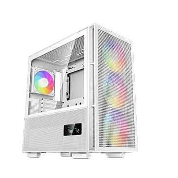 CASE DEEPCOOL CH560 DIGITAL V/TEMPLADO WHITE  | ARGB1