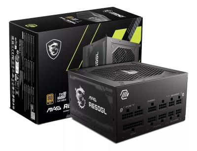 FUENTE DE PODER MSI MAG A650GL 650W 80 PLUS GOLD FULL MODULAR1